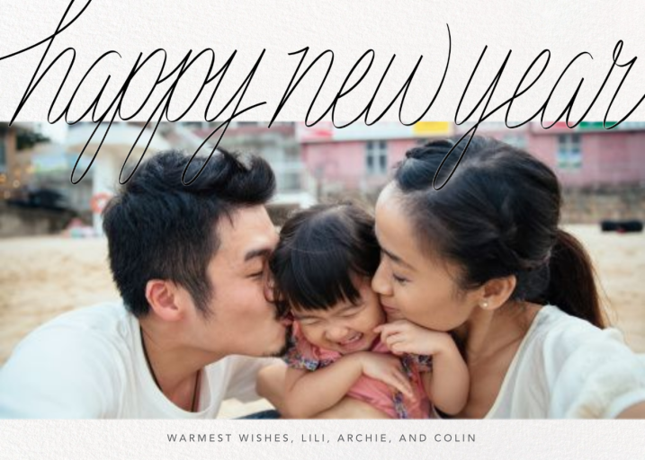 Handwritten - New Year's Card by Paperless Post