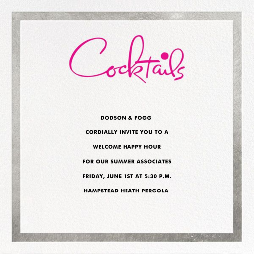 Classic Vintage - Corporate Reception Invitation by kate spade new york