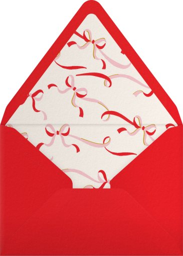 Twirling Bow - Meri Meri Envelope