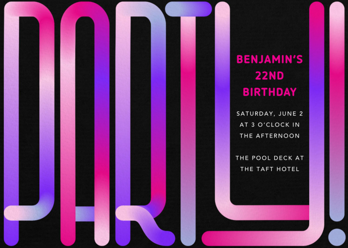 Light Bright - Birthday Invitation by Paperless Post