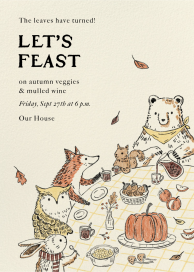 Storybook Feast - Dinner Party Invitation by Paperless Post