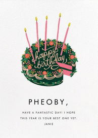 First Slice - Birthday Card by Rifle Paper Co.