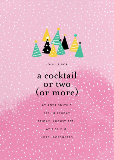 High Hats - Invitation by Ashley G