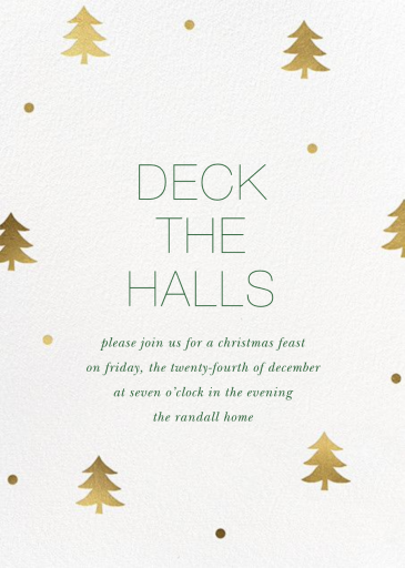 Holiday Cutups - Christmas Party Invitation by Sugar Paper