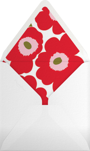 Unikko (Square) - Marimekko Envelope