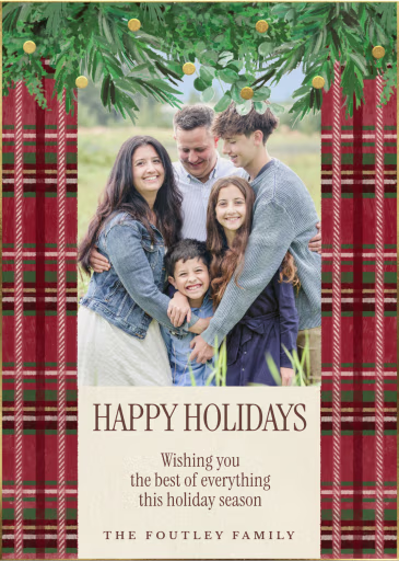 Holiday Lodge Photo - Christmas Card by Paperless Post