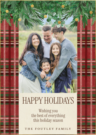 Holiday Lodge Photo - Holiday Card by Paperless Post