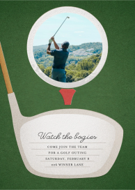 Tee Time (Photo) - Sports Invitation by Paperless Post