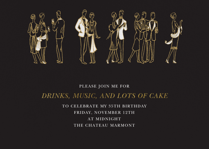 Deco Party Horizontal - Birthday Invitation by Paperless Post