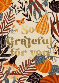 Grateful Garden - Business Thanksgiving Card by Hello!Lucky