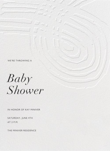 Blithe - Baby Shower Invitation by Kelly Wearstler