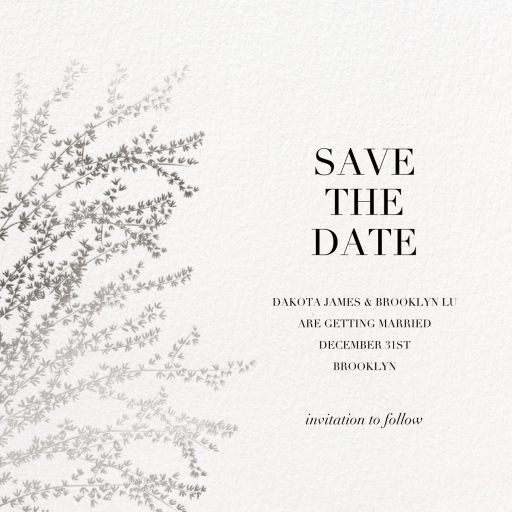 Forsythia Branch by Paperless Post