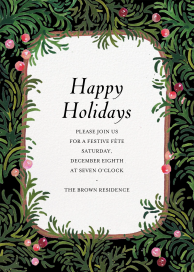 Wintergreen Border by Happy Menocal