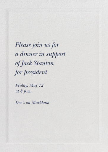 Triple Inner Bevel by Paperless Post