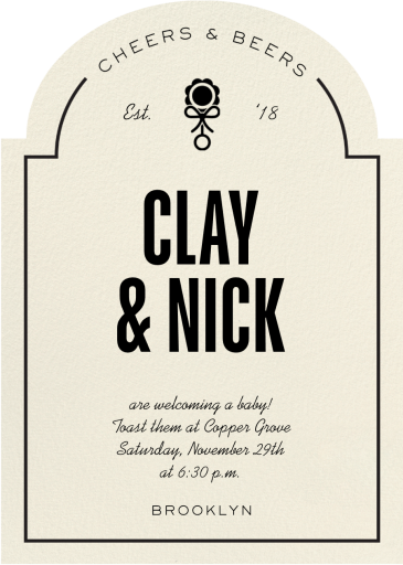 Cheers and Beers by Paperless Post