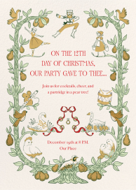 A Dozen Delights - Holiday Party Invitation by Paperless Post