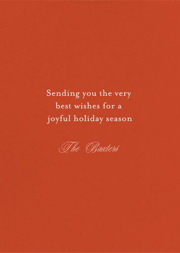 Pa Rum Pum Pum Pum - Christmas Card by Paperless Post - Back