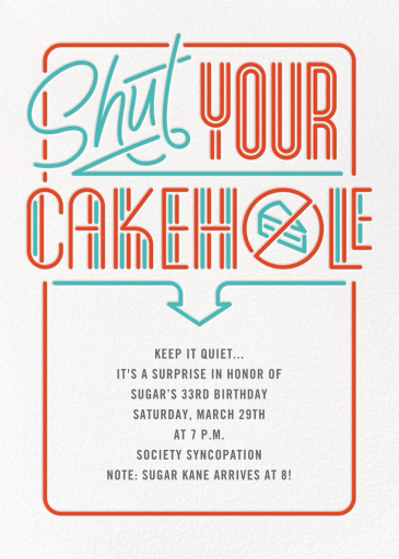 Surprise Inside - Surprise Party Invitation by Paperless Post