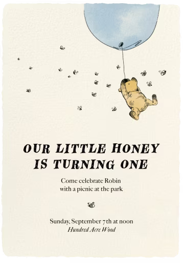 Little Honey - Birthday Invitation by Paperless Post