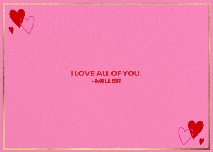 Classic Love - Valentine's Day Card by Paperless Post - Back