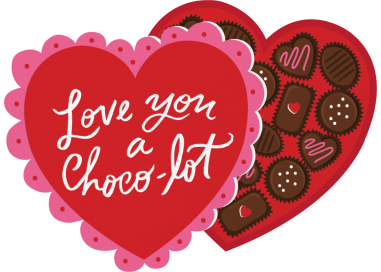 Chocolot - Valentine's Day Card by Cheree Berry Paper & Design
