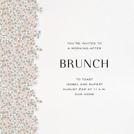 Ffion - Wedding Brunch Invitation by Liberty