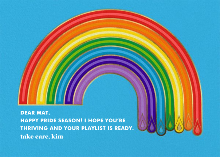 ROYGBIV - Pride Card by Jonathan Adler