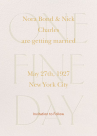 Alba - Save the Date by Venamour