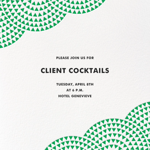 Savoy (Square) - Cocktail Party Invitation by Paperless Post