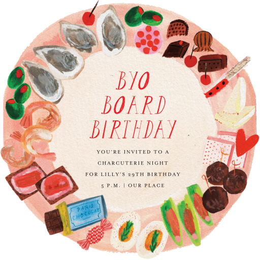 Indulgent - Dinner Party Invitation by Mr. Boddington's Studio