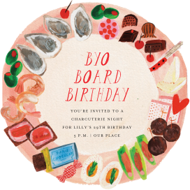 Indulgent - Birthday Invitation by Mr. Boddington's Studio
