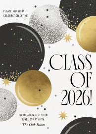 Sparkle Party - Graduation Party Invitation by Paperless Post