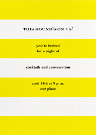 Evergreen Stripes - Party Invitation by kate spade new york