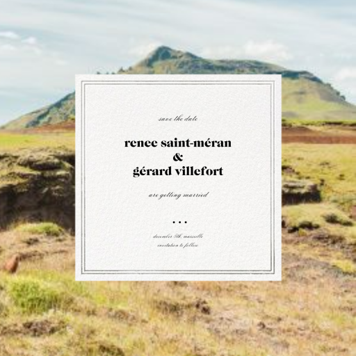 Pictured Frame by Paperless Post