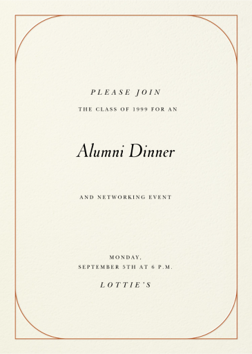Isoquant - Alumni Event Invitation by Paperless Post