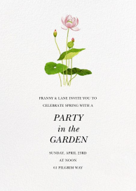 Lotus Blossoming by Felix Doolittle