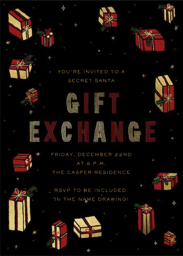 It's Raining Gifts by Paperless Post