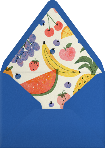 Loose Fruit - Paperless Post Envelope