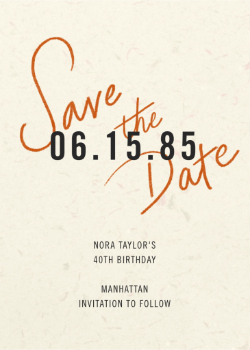 Paths Crossed - Save the Date by Paperless Post