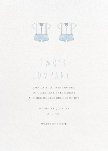 Baby Clothes - Baby Shower Invitation by Paperless Post