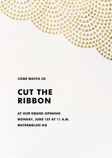 Savoy (Square) by Paperless Post