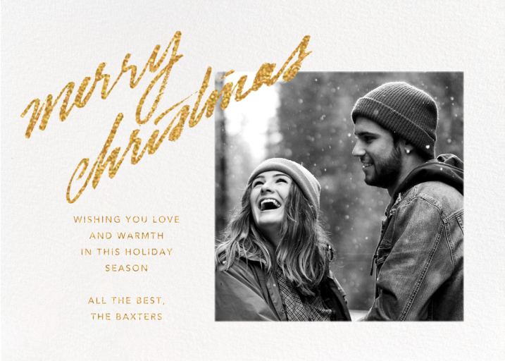 Freehand Filigree - Holiday Card by Paperless Post