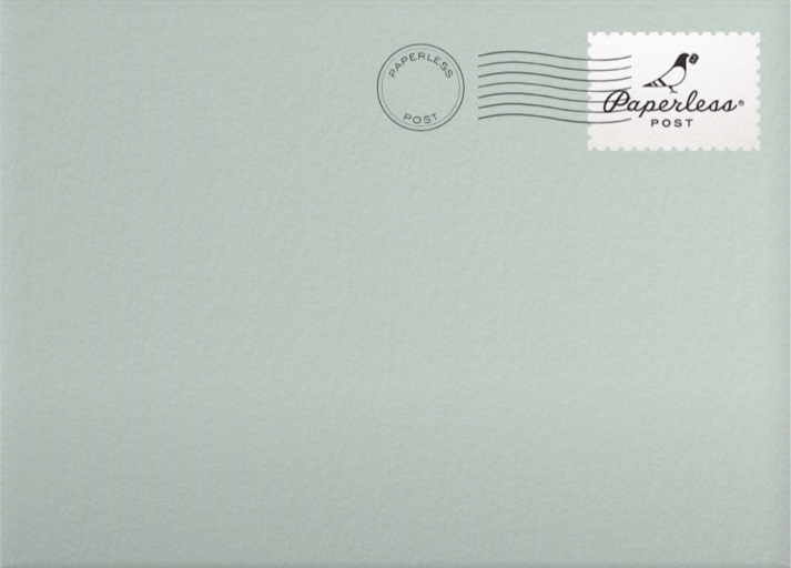 New Confetti - Paperless Post Envelope
