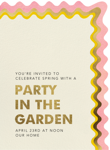 Wiggly Squiggle - Launch Party Invitation by Paperless Post