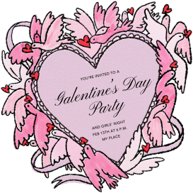 Galentine’s Doves by Hello!Lucky