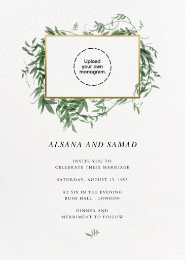 Thirlmere - Wedding Invitation by Paperless Post
