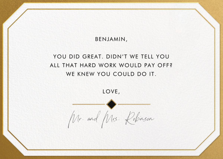 So Grad - Graduation Card by Paperless Post - Back