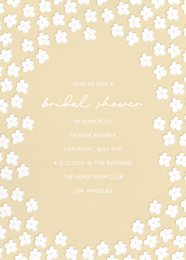 Patch of Posies - Bridal Shower Invitation by Sugar Paper