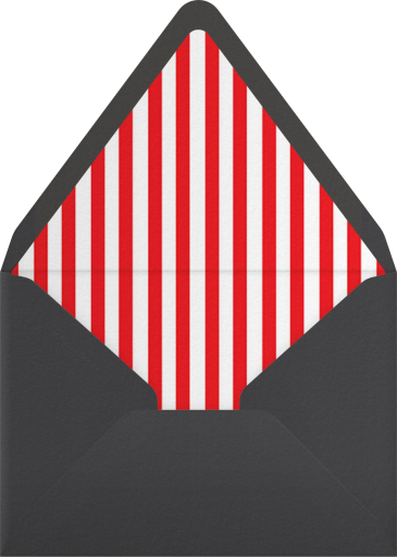 Santa Suits Up - Paperless Post Envelope