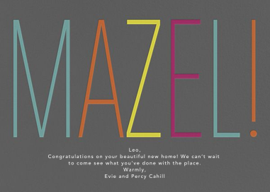 Mazel! - Congratulations Card by Paperless Post